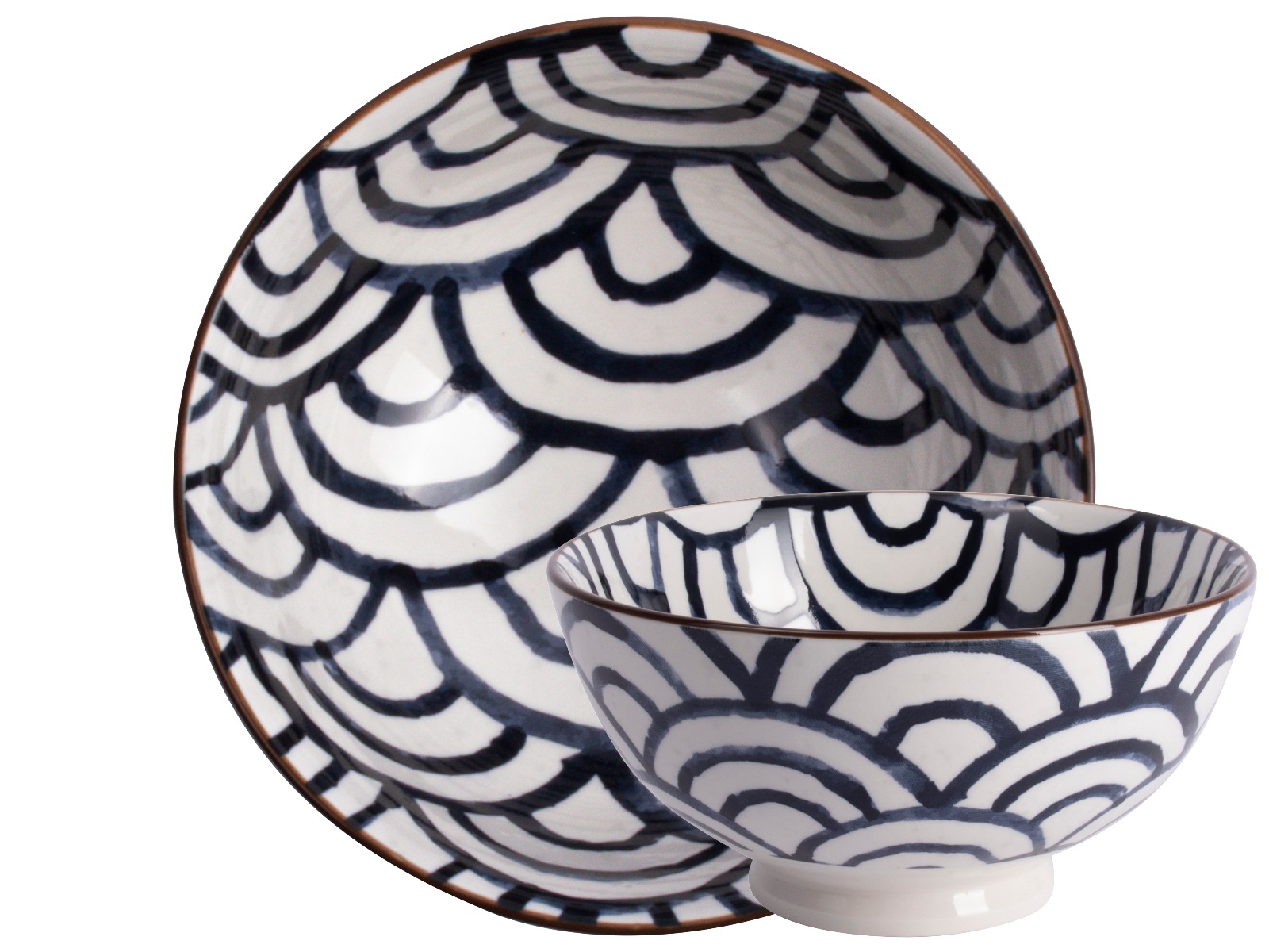 Schaal bow ø15,7x7,7cm - In to Japan